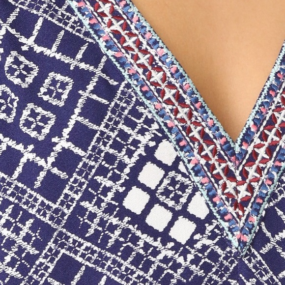 Ella Moss Lilia Mimi dress Navy sz Sm - Picture 2 of 7